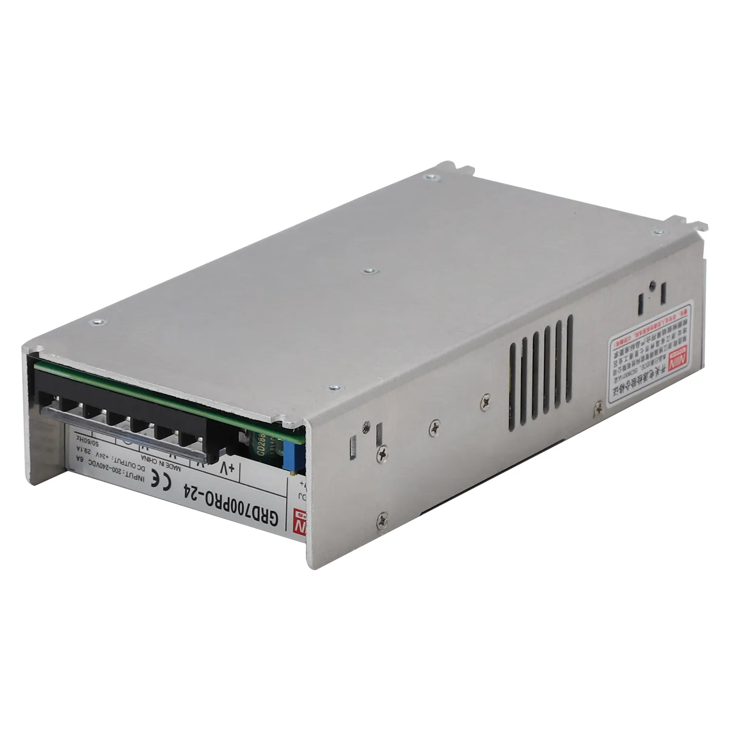 GRD700PRO series industrial switching power supply side view