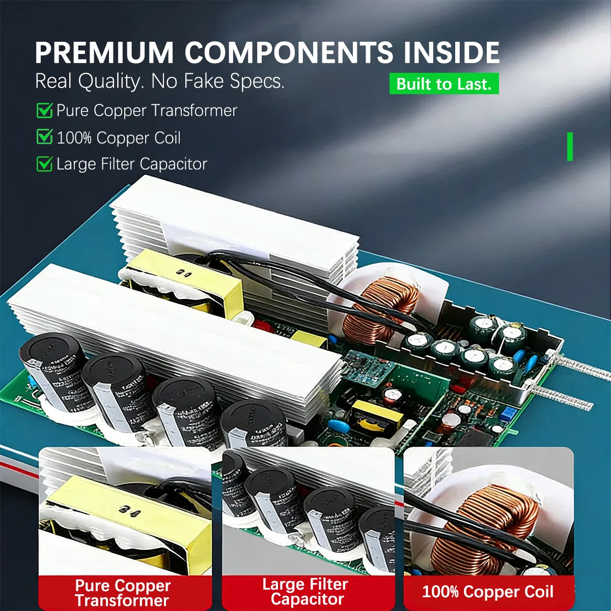 STV-1000W Power Supply Internal Components Industrial System