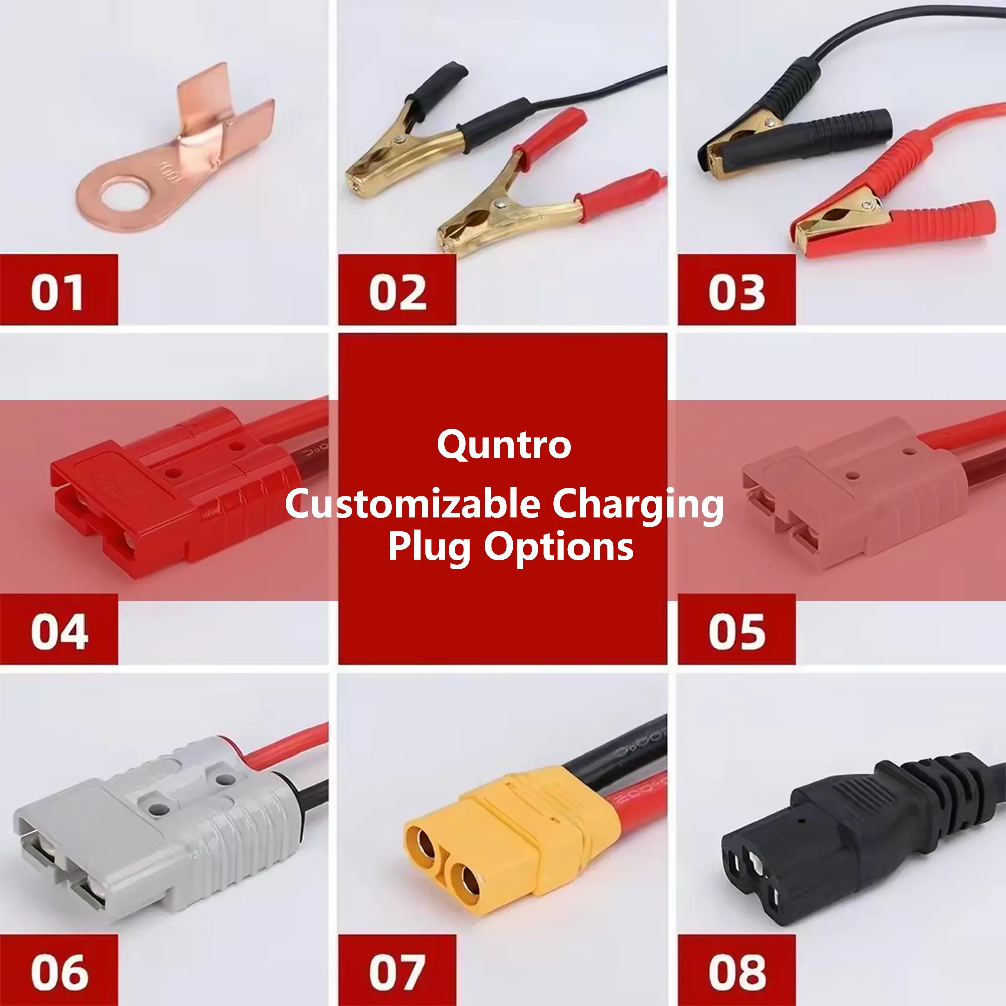STV-3000W Battery Charging Plug Connectors for Lithium Battery Applications