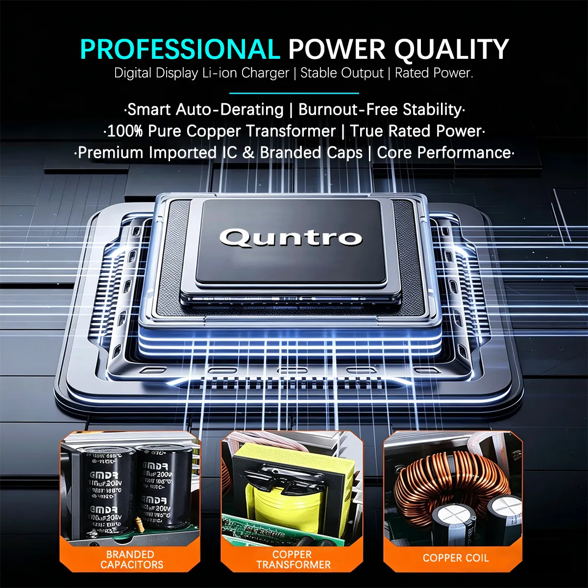 STV-3000W Internal Components High Power Industrial DC Power Supply Structure