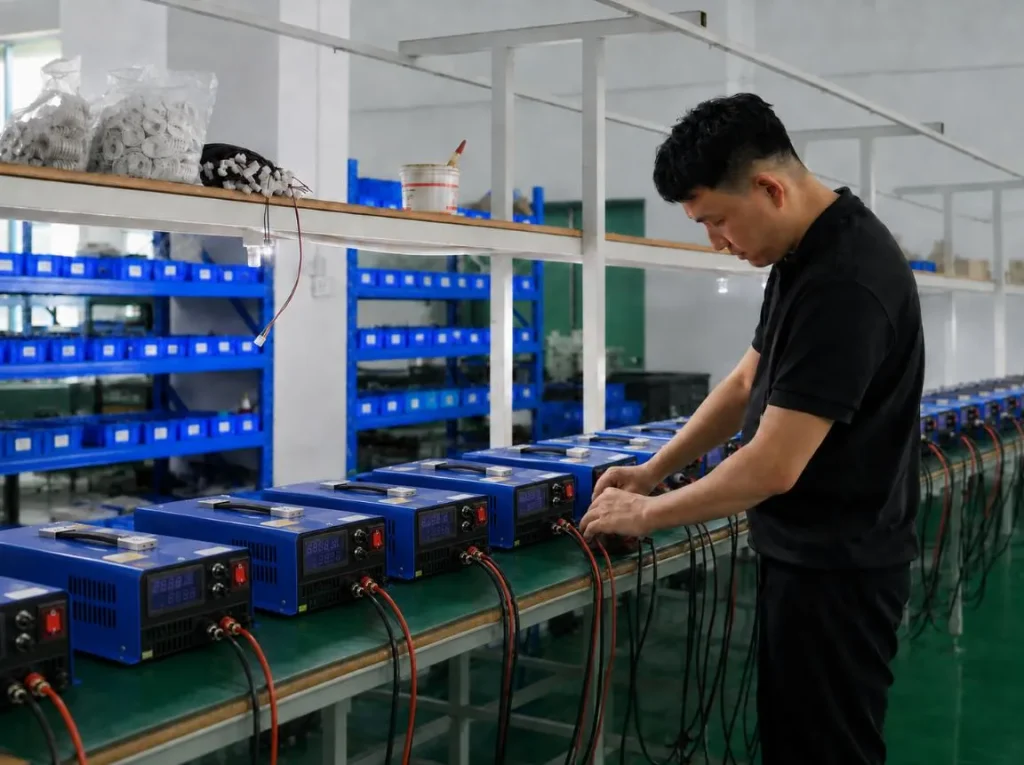 Final inspection for adjustable DC power supply