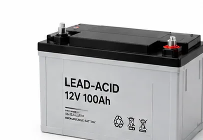 Lead-acid battery for backup power and industrial charging applications