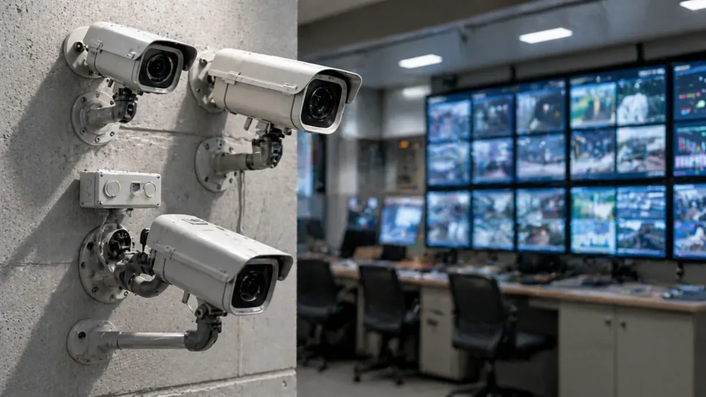 Security equipment power solution for CCTV and access control systems